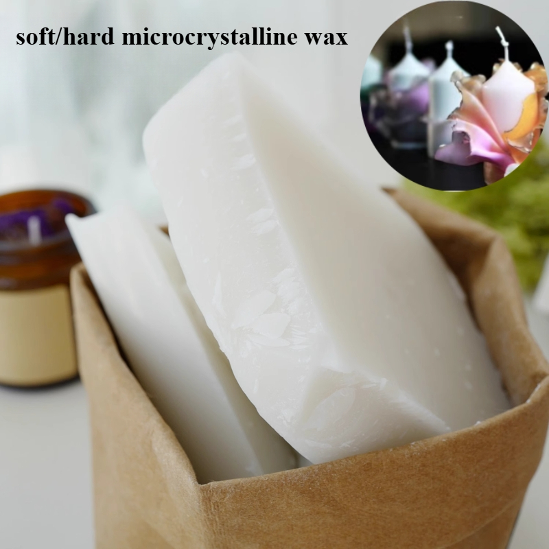 Xmas Candle Making - 200 กรัม/ถุงนุ่ม/แข็ง Microcrystalline Wax Solid Block