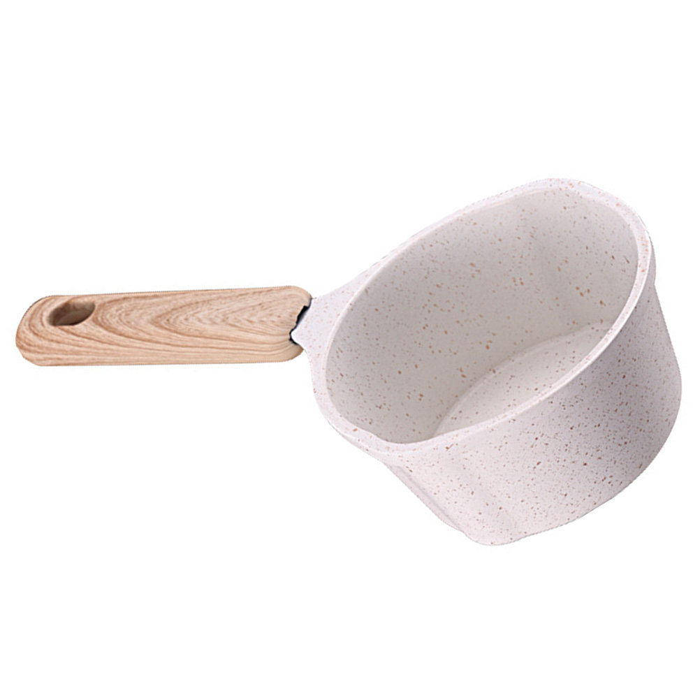 Pour Pot Aluminum - หม้อซอสอะลูมิเนียมขนาดเล็ก ปากเทคู่ หม้อละลายขนาดเล็ก หม้อเทน้ำมัน หม้อซอสโลหะสำหรับครัว หม้อซอส