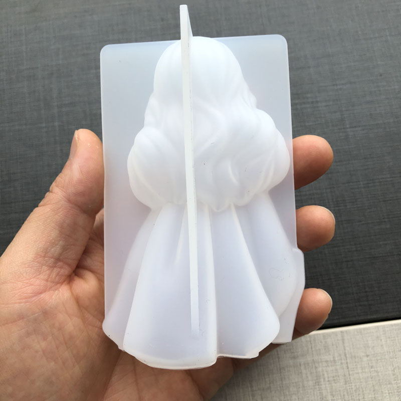3D น่ารักเจ้าหญิงซิลิโคนเทียนแ - Candle Making Equipment บทวิจารณ์และราคา