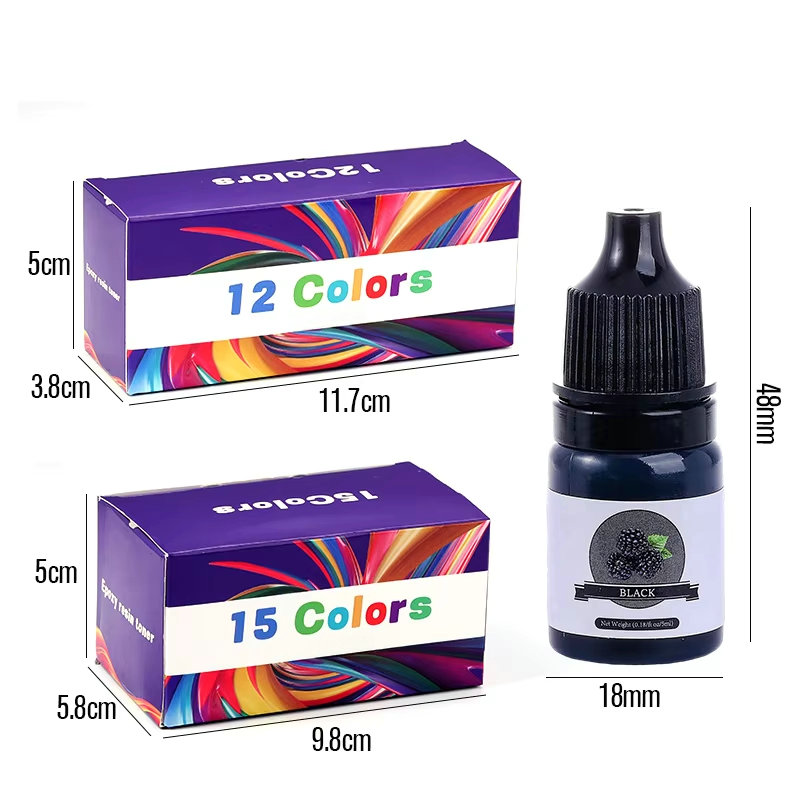 สีผสมเรซิ่นอีพ็อกซี่ 24 สีสดใส - Candle Making Equipment บทวิจารณ์และราคา