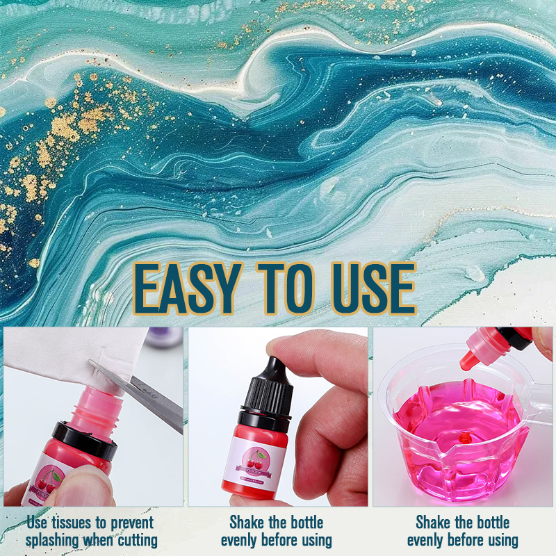 สีผสมเรซิ่นอีพ็อกซี่ 24 สีสดใส - Candle Making Equipment บทวิจารณ์และราคา