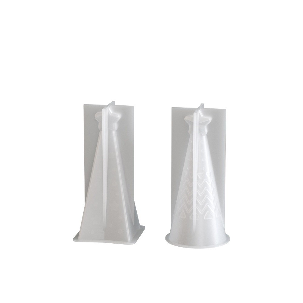 แม่พิมพ์เทียนซิลิโคนรูปกรวยคริ - Candle Making Kit Xmas บทวิจารณ์และราคา