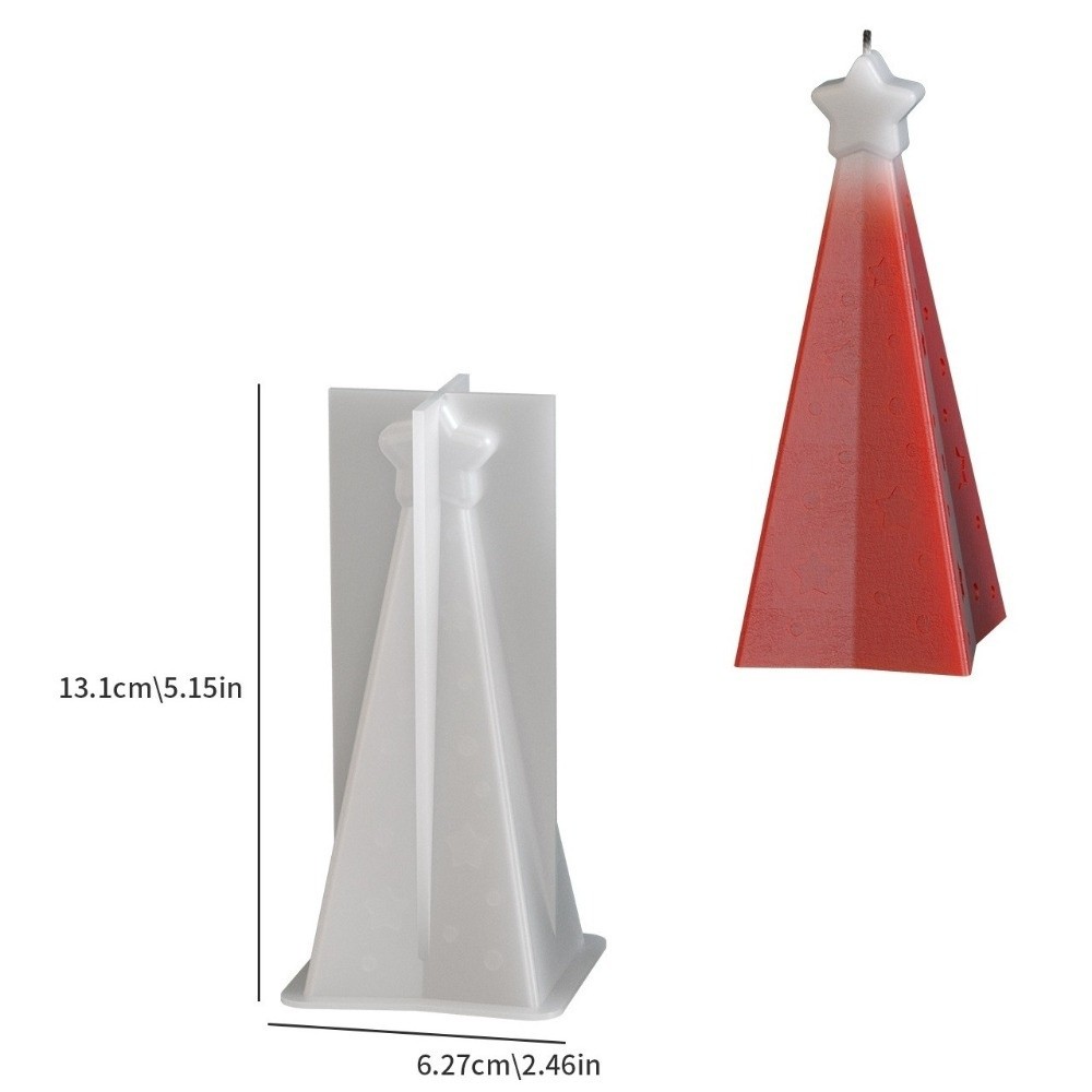 แม่พิมพ์เทียนซิลิโคนรูปกรวยคริ - Candle Making Kit Xmas บทวิจารณ์และราคา