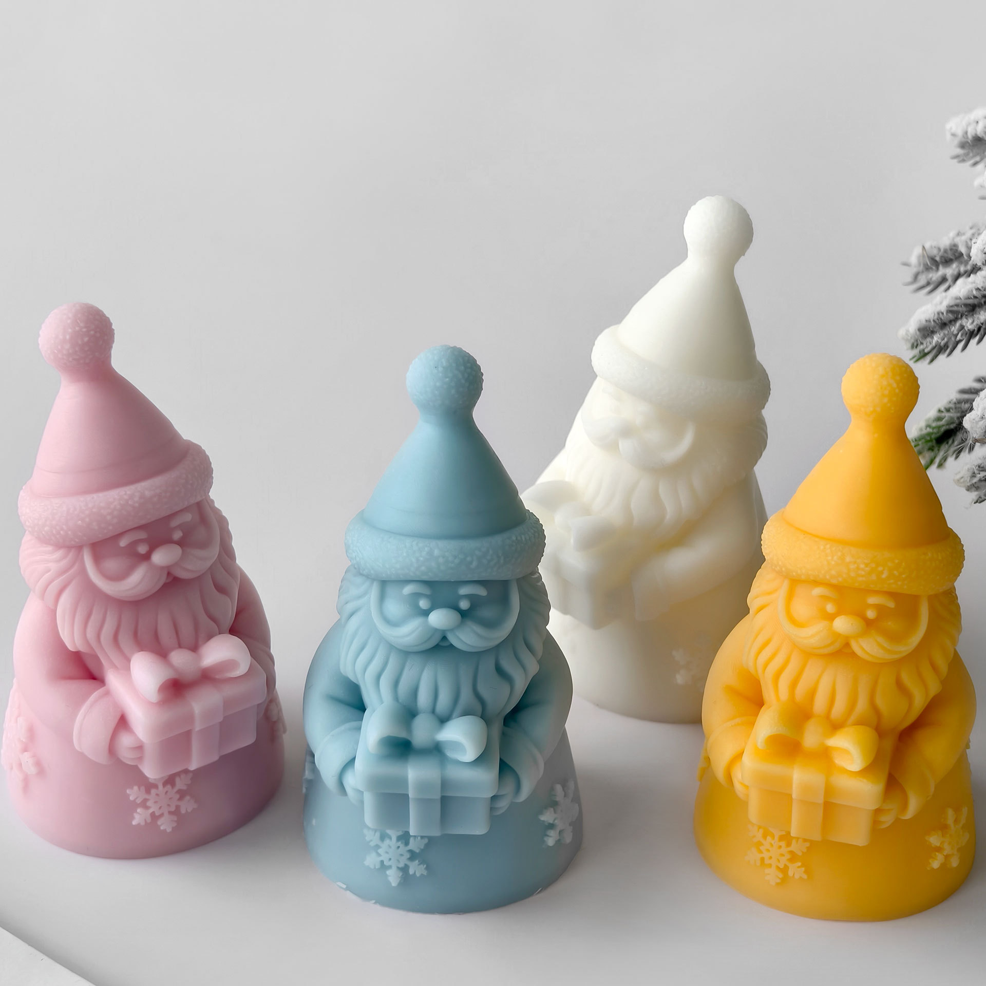 แม่พิมพ์ซิลิโคนกล่องของขวัญซาน - Xmas Candle Making บทวิจารณ์และราคา