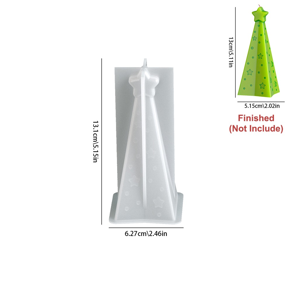 แม่พิมพ์เทียนซิลิโคนรูปกรวยคริ - Candle Making Kit Xmas บทวิจารณ์และราคา