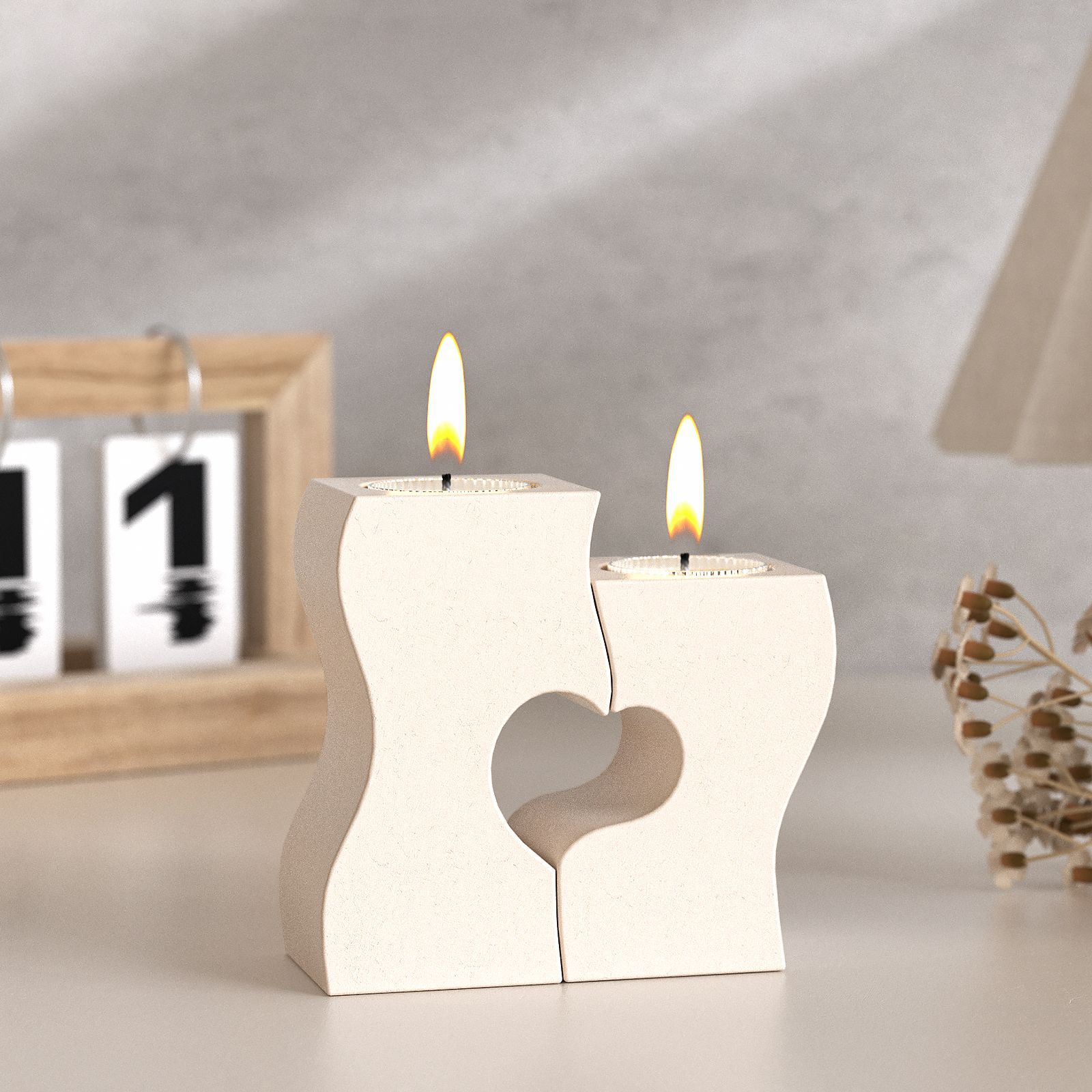 S หัวใจแท่งเทียนแม่พิมพ์ซิลิโค - Candle Making Equipment บทวิจารณ์และราคา