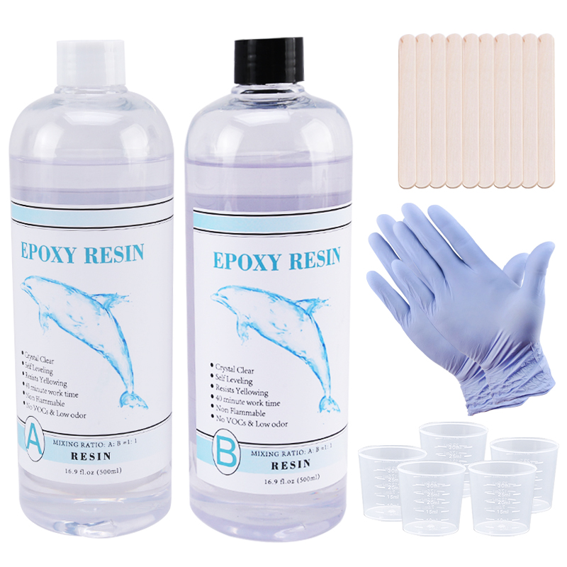 1:1 เรซินอีพ็อกซี่ใส Crystal C - Candle Making Equipment บทวิจารณ์และราคา