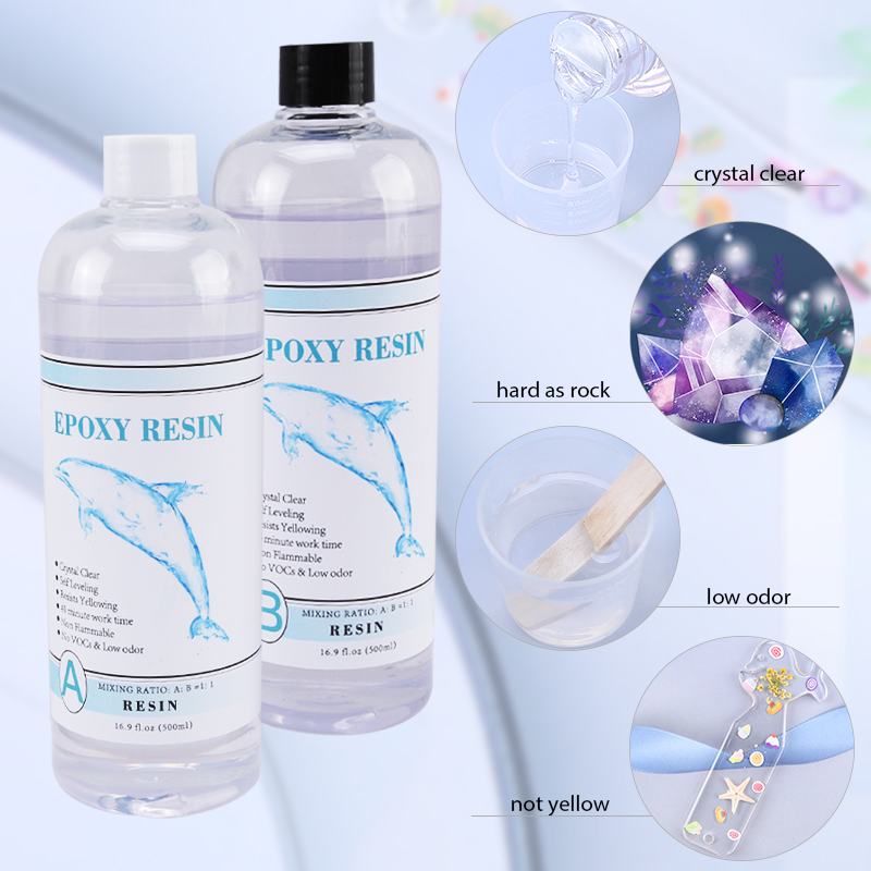 1:1 เรซินอีพ็อกซี่ใส Crystal C - Candle Making Equipment บทวิจารณ์และราคา