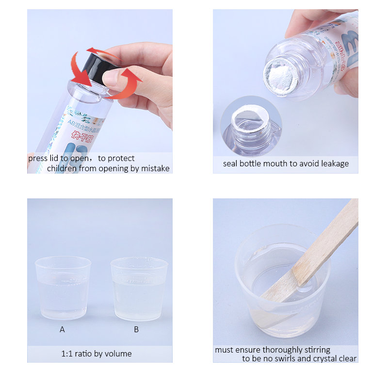 1:1 เรซินอีพ็อกซี่ใส Crystal C - Candle Making Equipment บทวิจารณ์และราคา