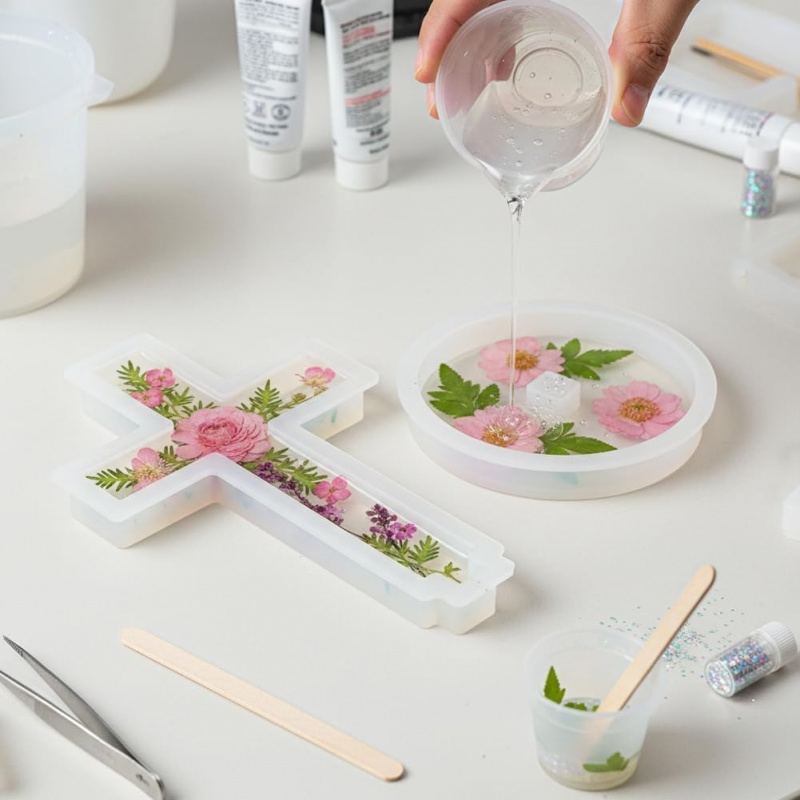 แม่พิมพ์ซิลิโคนสองชิ้นพร้อมฐาน - Candle Making Equipment บทวิจารณ์และราคา