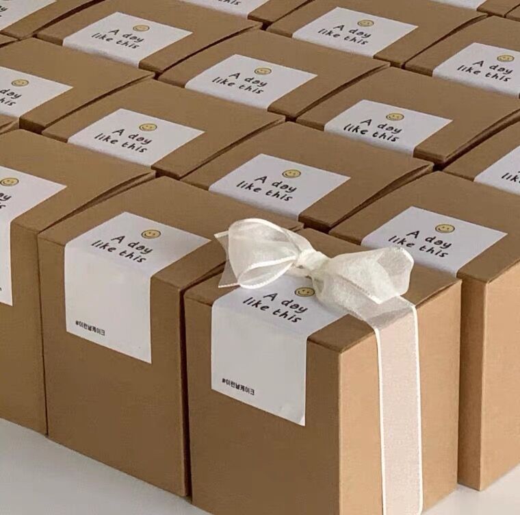 กล่องกระดาษคราฟท์เทียนลิปสติกน - Kraft Box Candle บทวิจารณ์และราคา