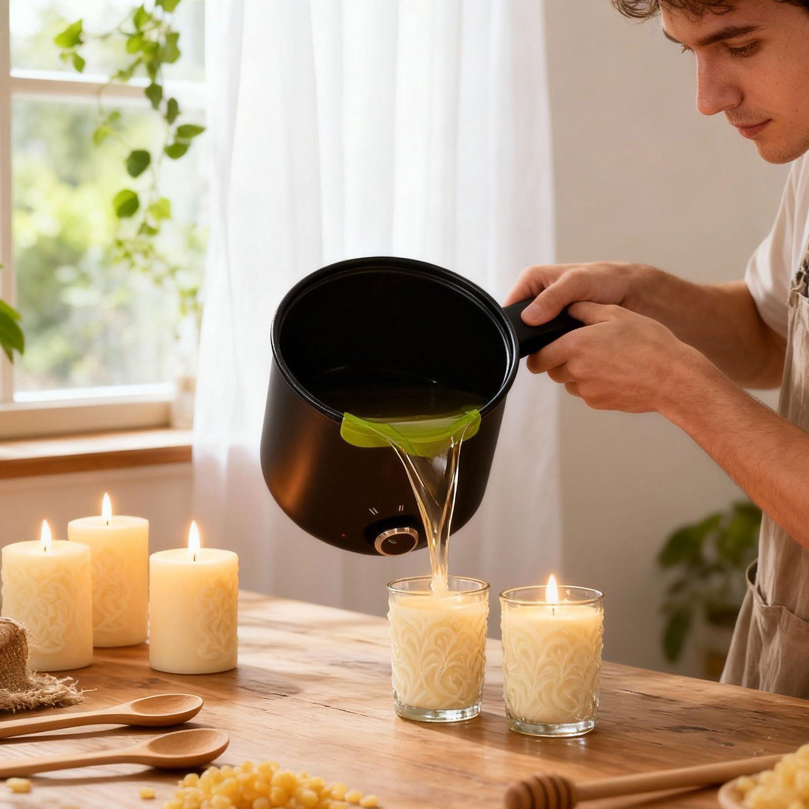 หม้อหลอมเทียน 1.5 ลิตร ขนาดใหญ - Xmas Candle Making บทวิจารณ์และราคา