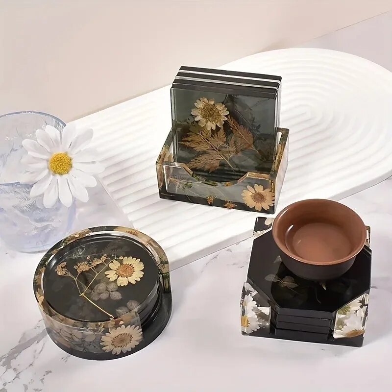 Coaster เรซินแม่พิมพ์ชุดรวม 1  - Candle Making Equipment บทวิจารณ์และราคา