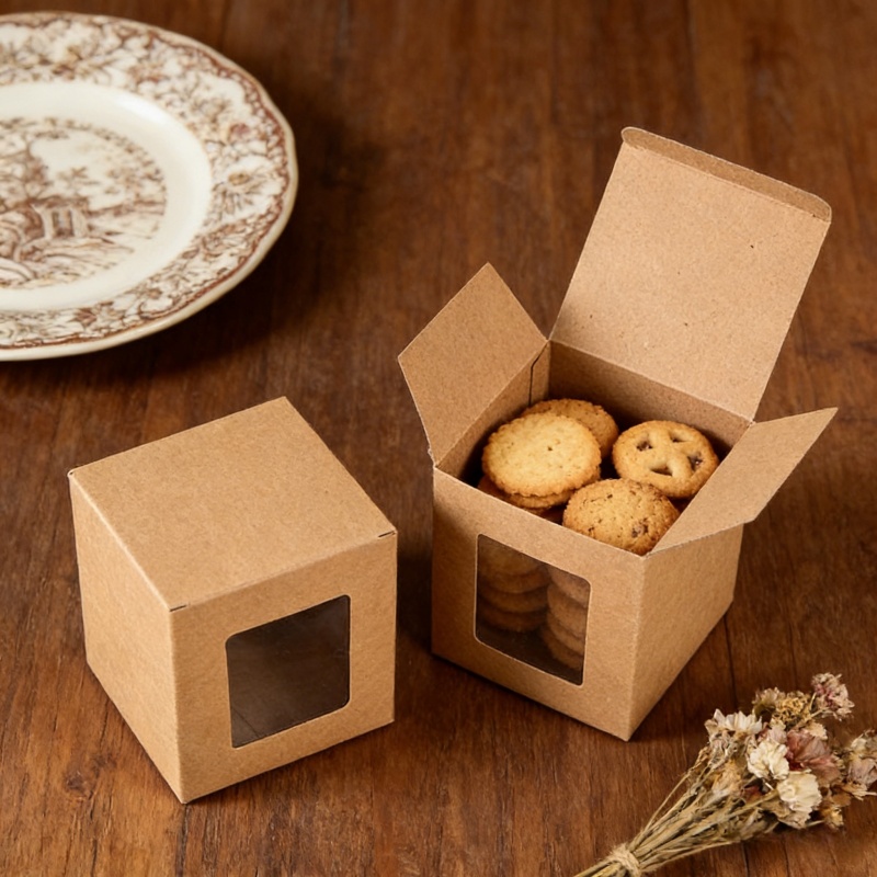 กล่องกระดาษคราฟท์สีน้ำตาลพร้อม - Kraft Box Candle บทวิจารณ์และราคา