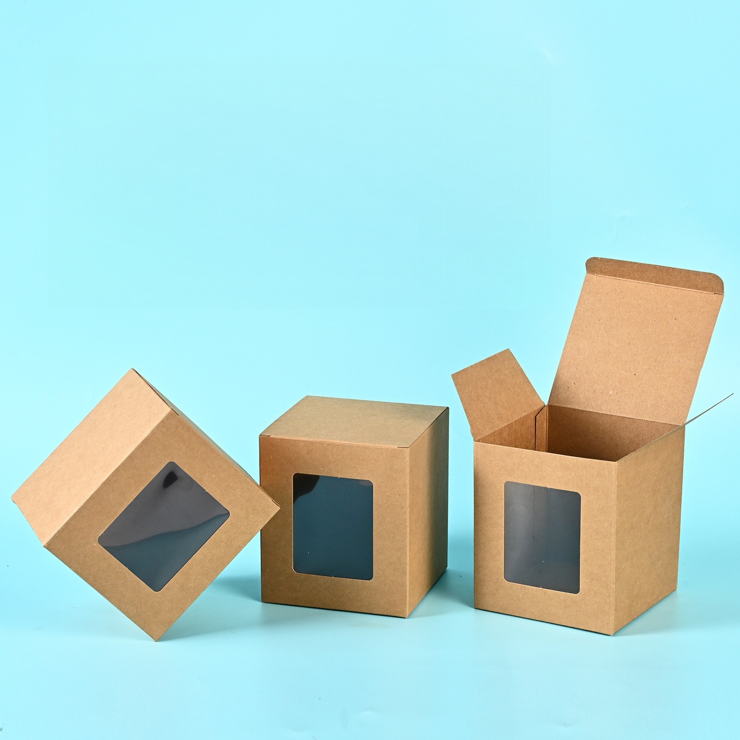 กล่องกระดาษคราฟท์สีน้ำตาลพร้อม - Kraft Box Candle บทวิจารณ์และราคา