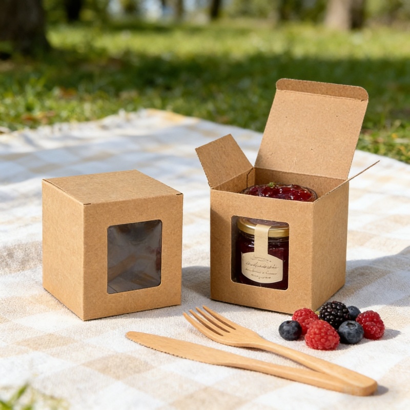 กล่องกระดาษคราฟท์สีน้ำตาลพร้อม - Kraft Box Candle บทวิจารณ์และราคา